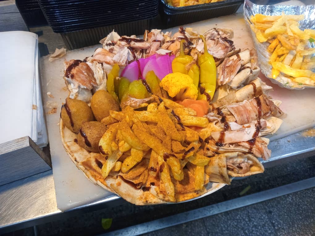 وجبة شاورما عربي كريستال
